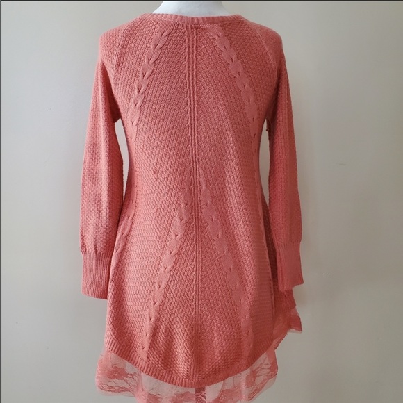 Knit Tunic Sweater Dress - Picture 3 of 3